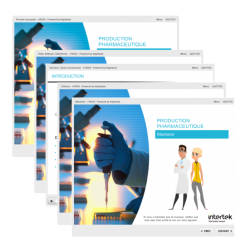 Formation en ligne opérateur de production pharmaceutique